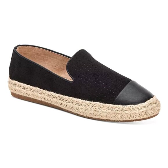 Charter Club JONII Flats Comfort Women's Espadrille Black Size 9 - Picture 1 of 6